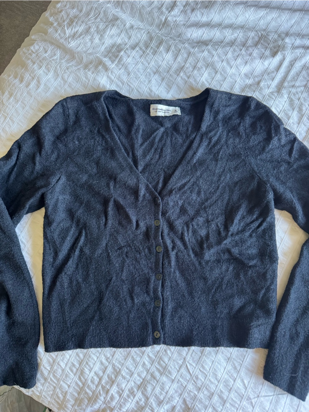 NWOT Abercrombie & Fitch Black Cardigan